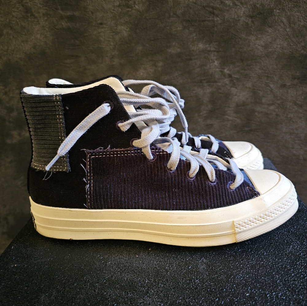 Converse Chuck Taylor Chuck 70 Hi Shoes Navy Black Womens Size 10